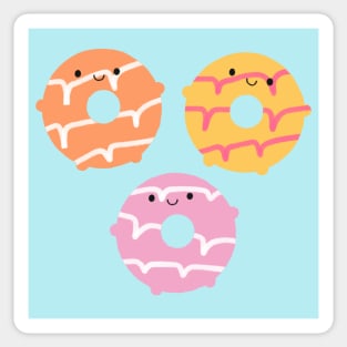 Kawaii Party Rings Biscuits Sticker